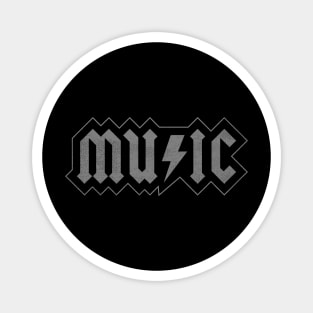 ACDC Music - Grey Magnet